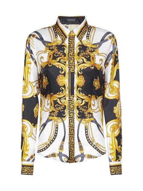 versace heart shirt|authentic versace shirts.